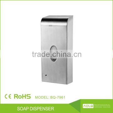 Automatic Touchless Foaming Soap Dispenser , Stainless steel refillable sense soap automatic dispenser,CE approved