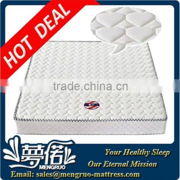 Healthy sleep knitted fabric rubberized coir mattress