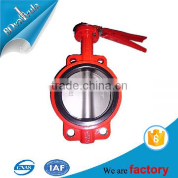 Wholesales safety test bench small 1/4'' 1/2'' butterfly valve made in China