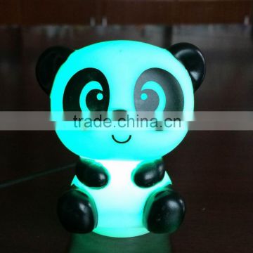animal panda shaped funny night lights with lanyard