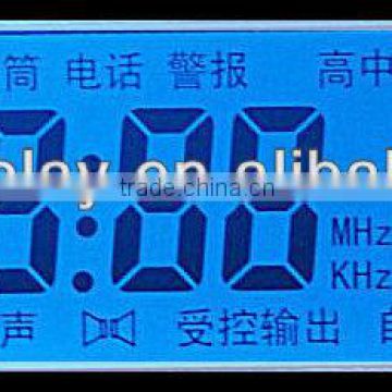 Digit 7 segment LCD modules DAB radio lcd display
