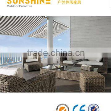 Sunshine resorts modern outdoor furniture/classic hotel furniture rattan