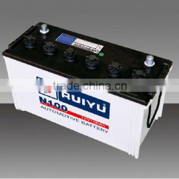 Hot sale 12V 100Ah car battery factory in China