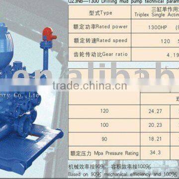 QZ3NB-1300 Drilling mud pump