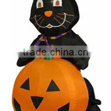 Inflatable halloween toy, Inflatable halloween pumpkin, Inflatable cat toy