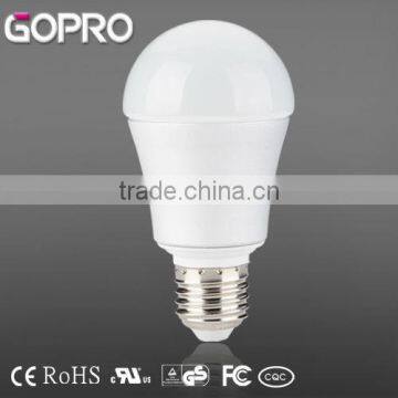 Dimmable E27 E26 B22 7W led light bulbs wholesale From Xiamen Gopro for indoor and outdoor lighting 3 years warranty