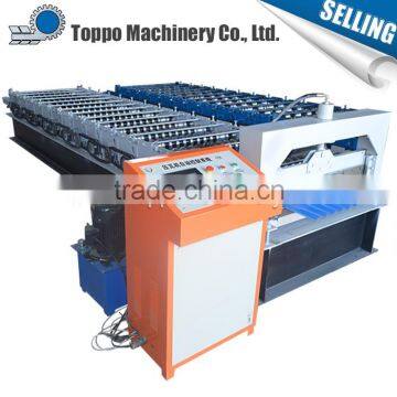 Heibei excellent corrugated colored steel roof roll forming machine