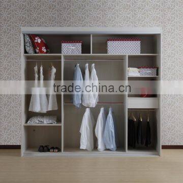 Modern Bedroom Solid Wood Armoire