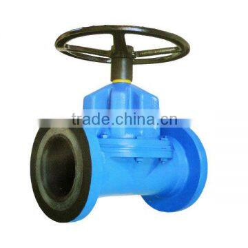 Straight-Through Industrial Diaphragm Stop Valves