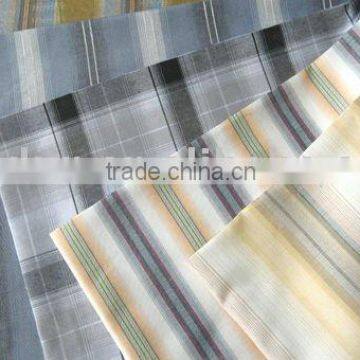 100%Cotton Yarn Dyed Fabric For Shirt 40*40 130*70 57/58