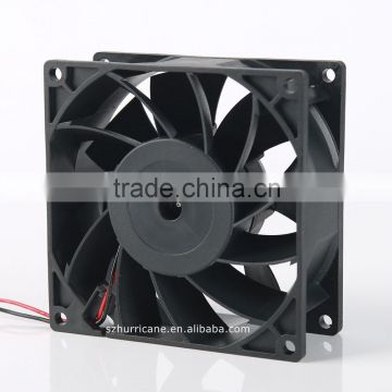 9238 Brushless exhaust fan high rpm 12v dc air cooler
