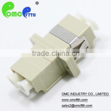 fiber optic LC OM2 DX adapter with flange SC foot print