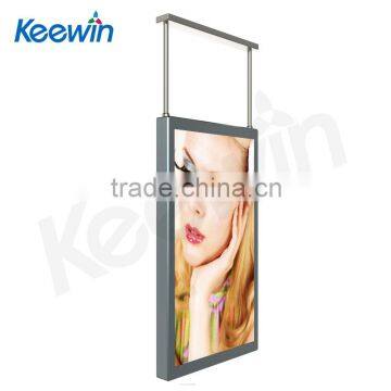55inch -2500nits sunlight readable vertical hanged LCD advertising digital signage