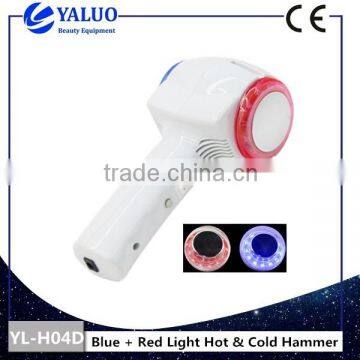 LED light therapy Hot and cold facial beauty hammer