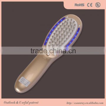 Personalized Electric LED Hair growth massage comb for hair care