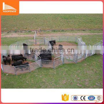 Factory heavy duty galvanized used cow farm fence