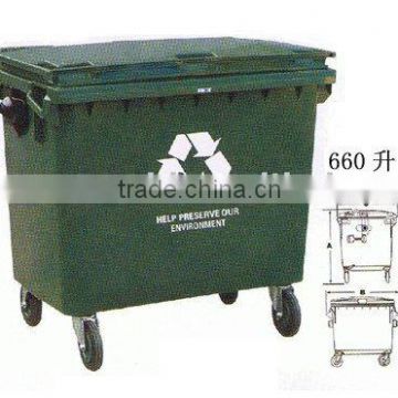 wheeled dustbins , plastic waste can