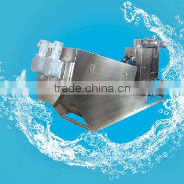 sludge dewatering equipment with clog free construction XF 202