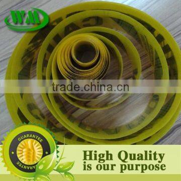 high quality pe woven cloth printable plastic caution tape