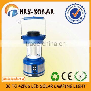solar camping lantern light/portable solar camping lamp