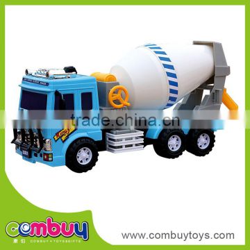 Hot sale friction inertia set plastic model truck toy concrete pump
