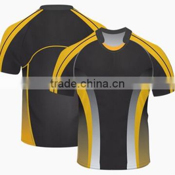 Hongen sports Wholesale unisex men's high quality bulk rugby jerseys/rugby shirt /rugby football wear