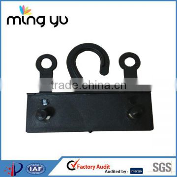 High Quality Black Small Plastic Hanger for Shirt Package, PP material 4.5 x 1.5cm
