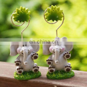 Baby elephant design place card holder baby shower favors