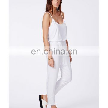 new fashion dress designer white jumpsuits ,all in one piece