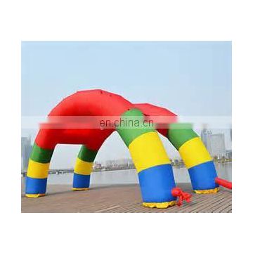 Double tube durable inflatable entrance arch rental, inflatable finish line arch