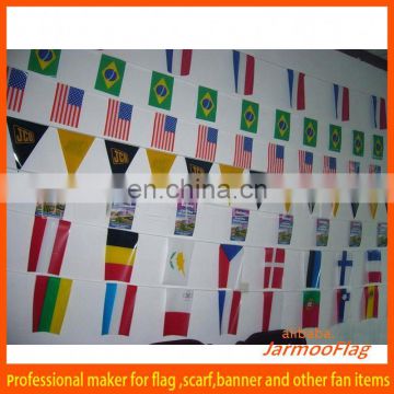 wholesale world cup national bunting flag