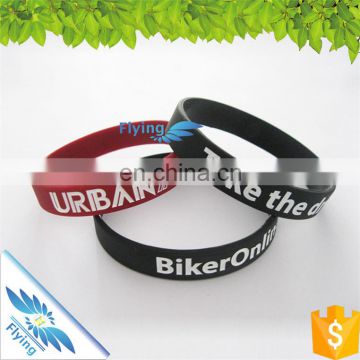 attractive hottest bracelet silicon wristband from China