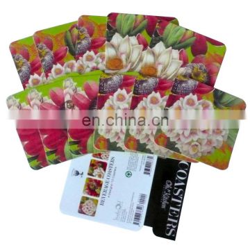 colourful printing scented table placemats paper kids