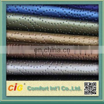quality stain resistance leather with dots