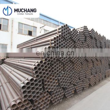 Quality guarantee light thickness erw iron steel pipe