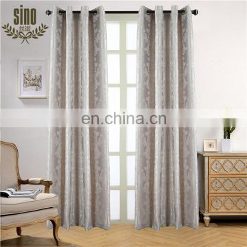 100% polyester Jacquard Curtain With Grommets