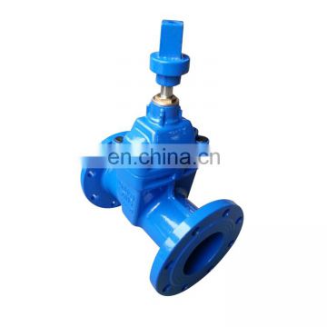 Non-rising Stem kitz gate valve,ductile iron thread flange type soft sealing gate valve