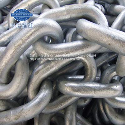 58mm galvanized anchor chain factory anchor chain supplier