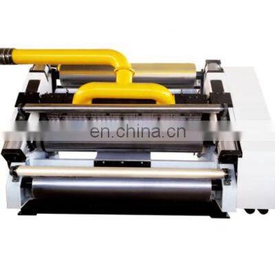 E Flute Single Facer Corrugated Cardboard Carton Box Making Machine