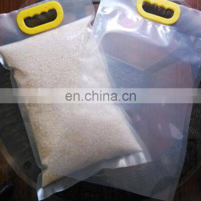 decorative storage vacuum food packing bag for rice bag