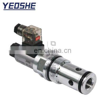 Taiwan YEOSHE proportional flow control valve PG-PFC-17E-2 normally closed cartridge proportional throttle valve