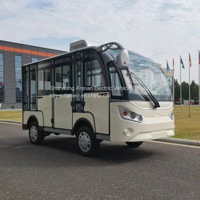 Made in China, high-quality electric sightseeing car, 8-seater enclosed golf cart