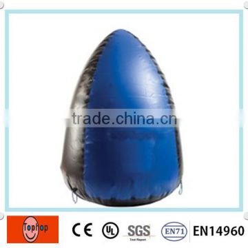 Blue Durable PVC tarpaulin PSP mini inflatable paintball bunkers