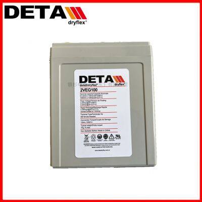 German Ginkgo DETA Colloidal Battery 8OPzV800 Sealed Liquid State Energy Storage and Generation System