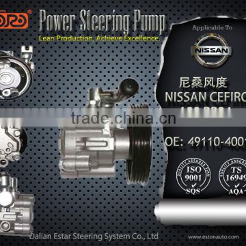 china manufacture power steering pump applied for Nissan Cefiro A32 RB24 OE:49110-40015