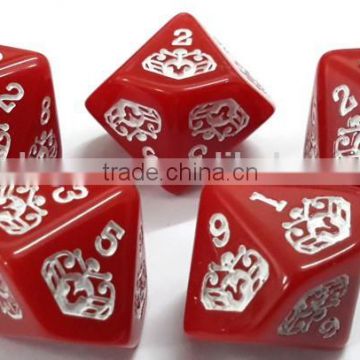 High quality customized board game dice