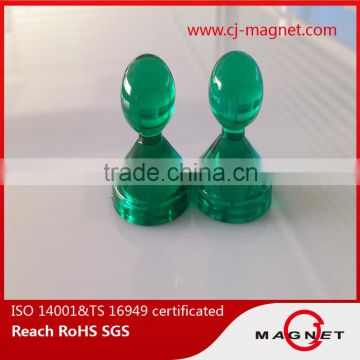 cute hook with strong power magnet in green color