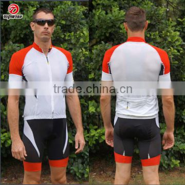 Made in China factory direct price Men's team cycling jersey set Bib short Italy MITI fabric