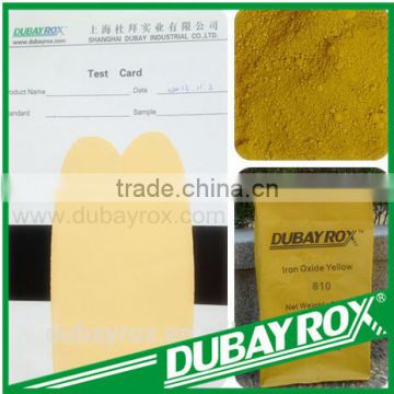 High Qualiy Iron Oxide Yellow 810 Use for Furniture Paint