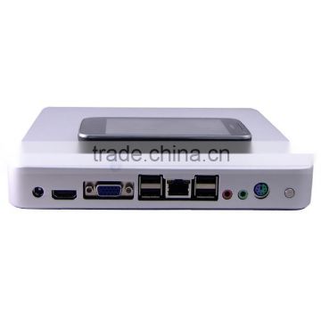 Cheap WiFi Cafe Computer Nettop PC Intel Atom Dual Core Mini PC HDMI 1080P RJ45 Thin Client PC